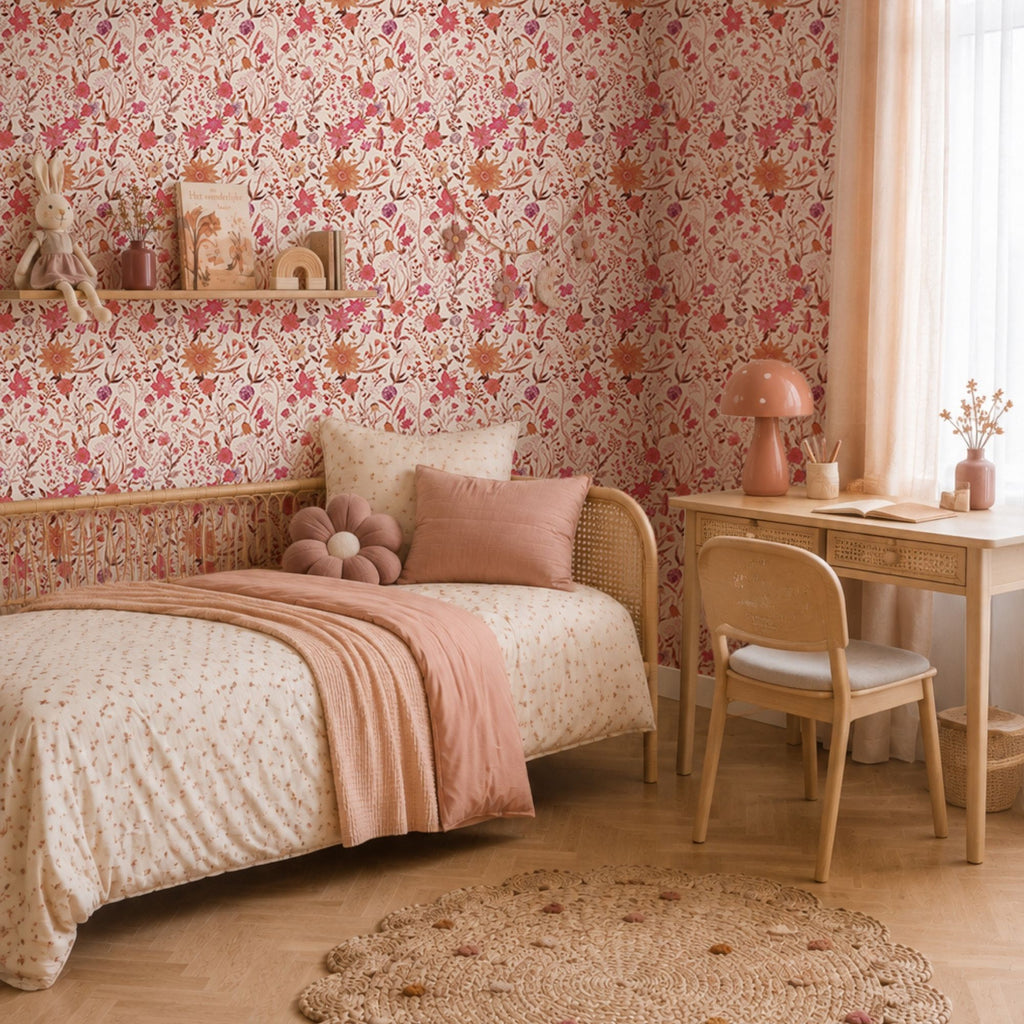 Wallpaper Indian Floral - Aimee