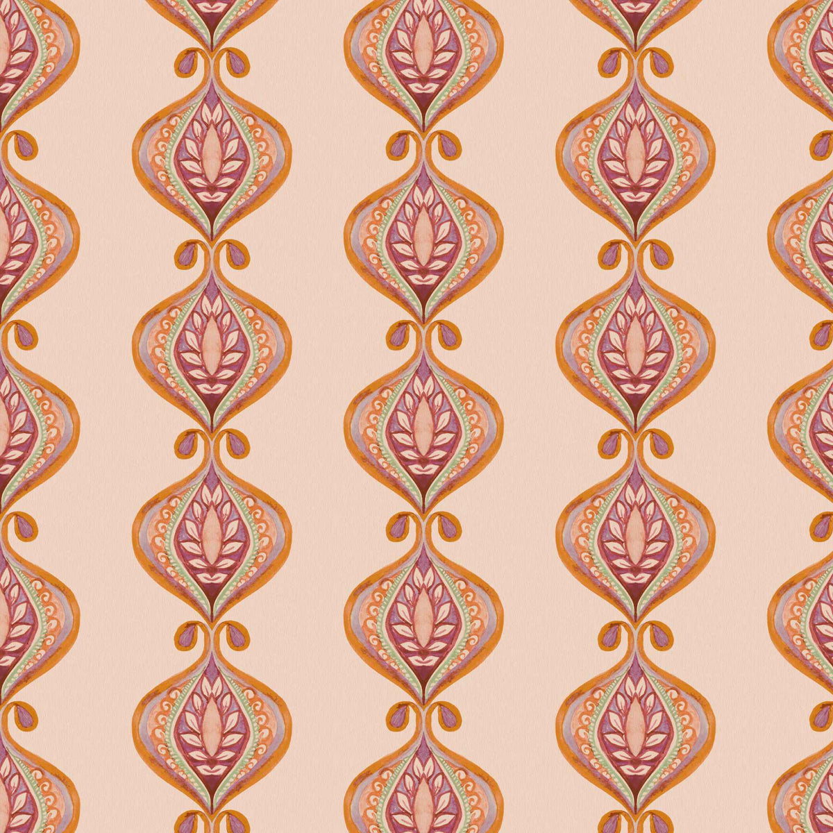 Wallpaper Indian Floral - Aimee Main image