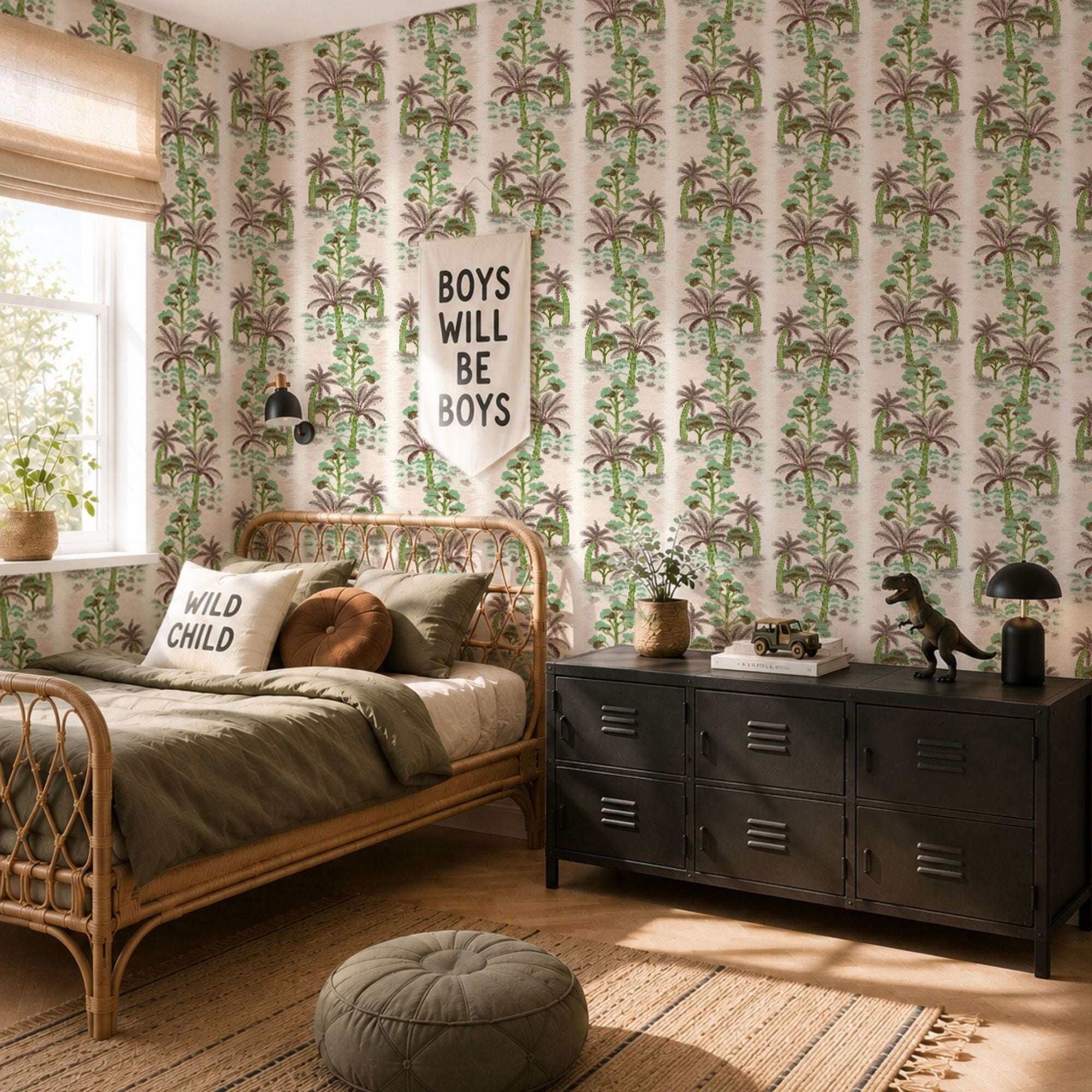 Wallpaper Indian Floral - Aimee