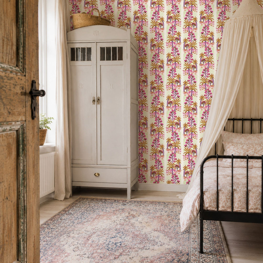 Wallpaper Indian Floral - Aimee