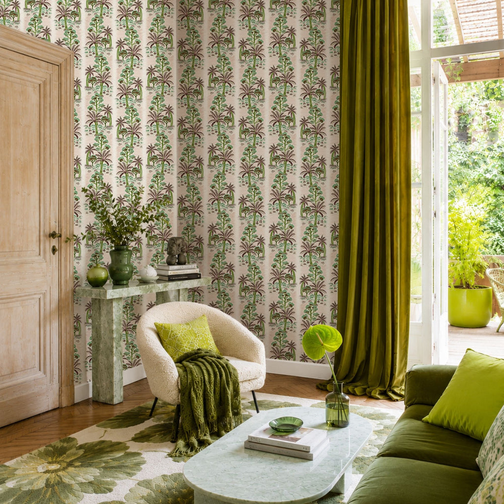 Wallpaper Indian Floral - Aimee