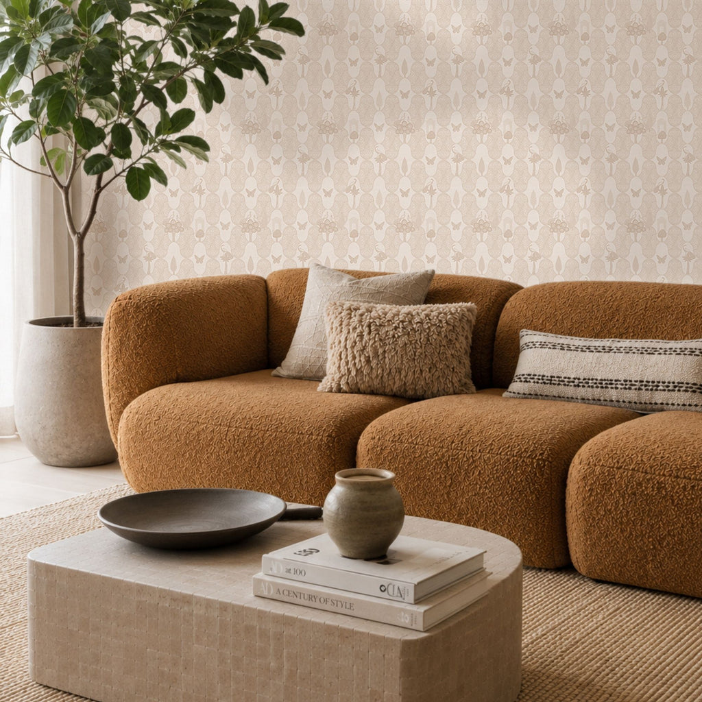 Wallpaper Indian Floral - Aimee