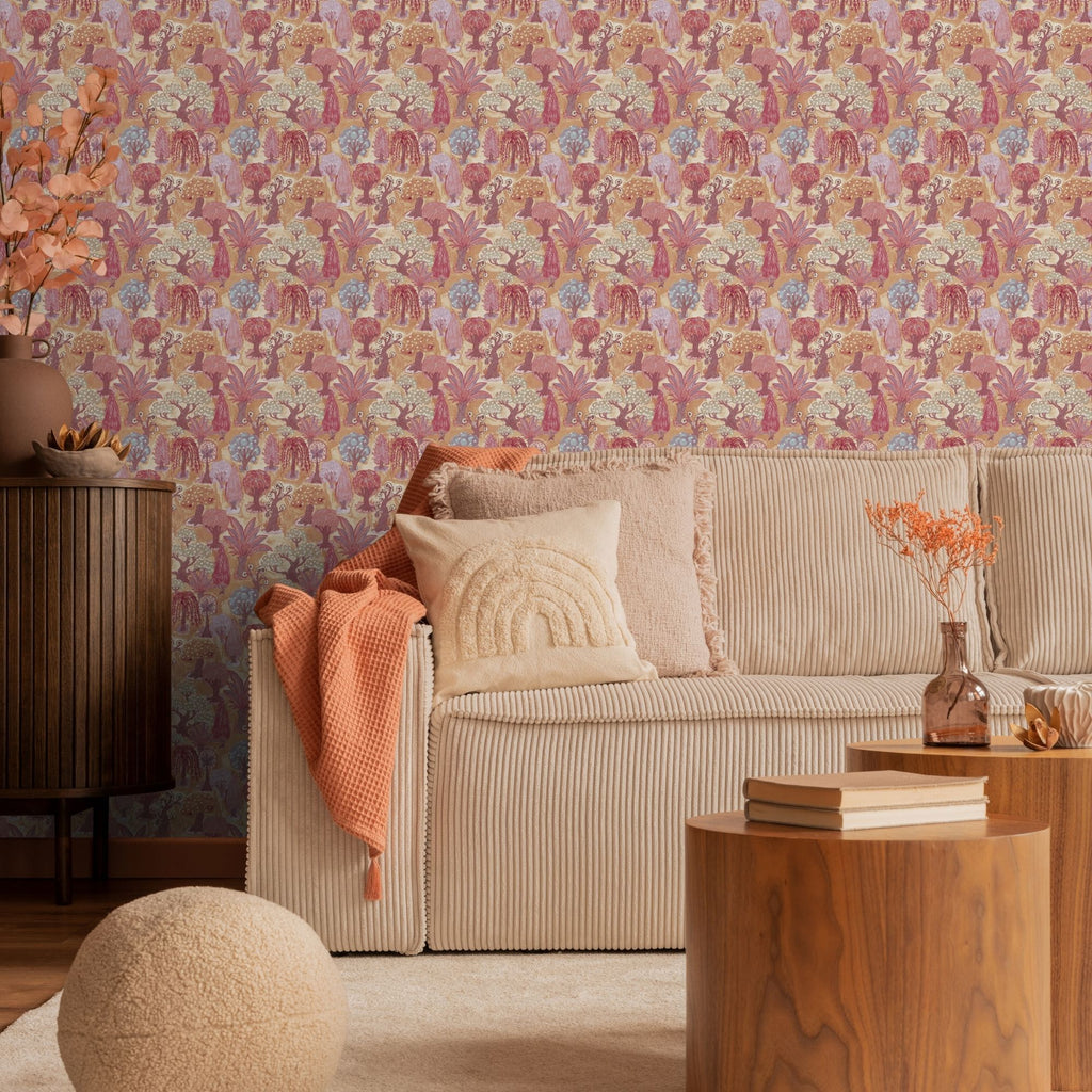 Wallpaper Indian Floral - Aimee