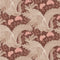Behang met vogels en bloemen | Proud Birds - Aubrey