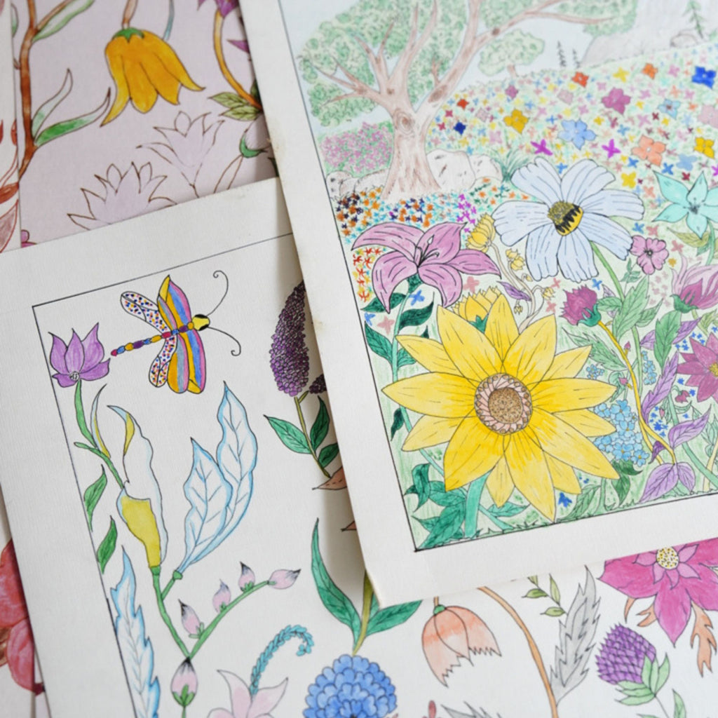 Wallpaper Indian Floral - Aimee