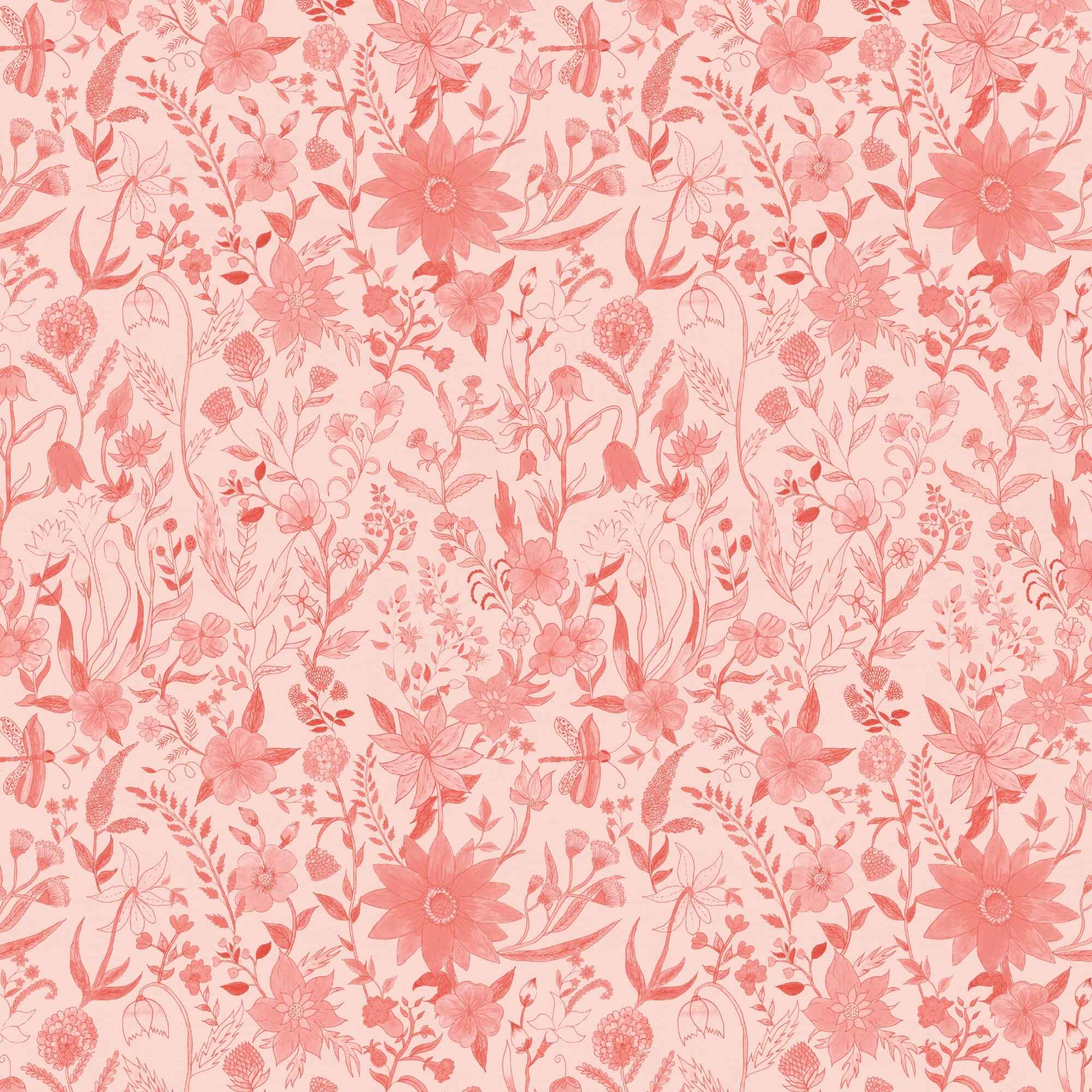 Wallpaper Indian Floral - Aimee