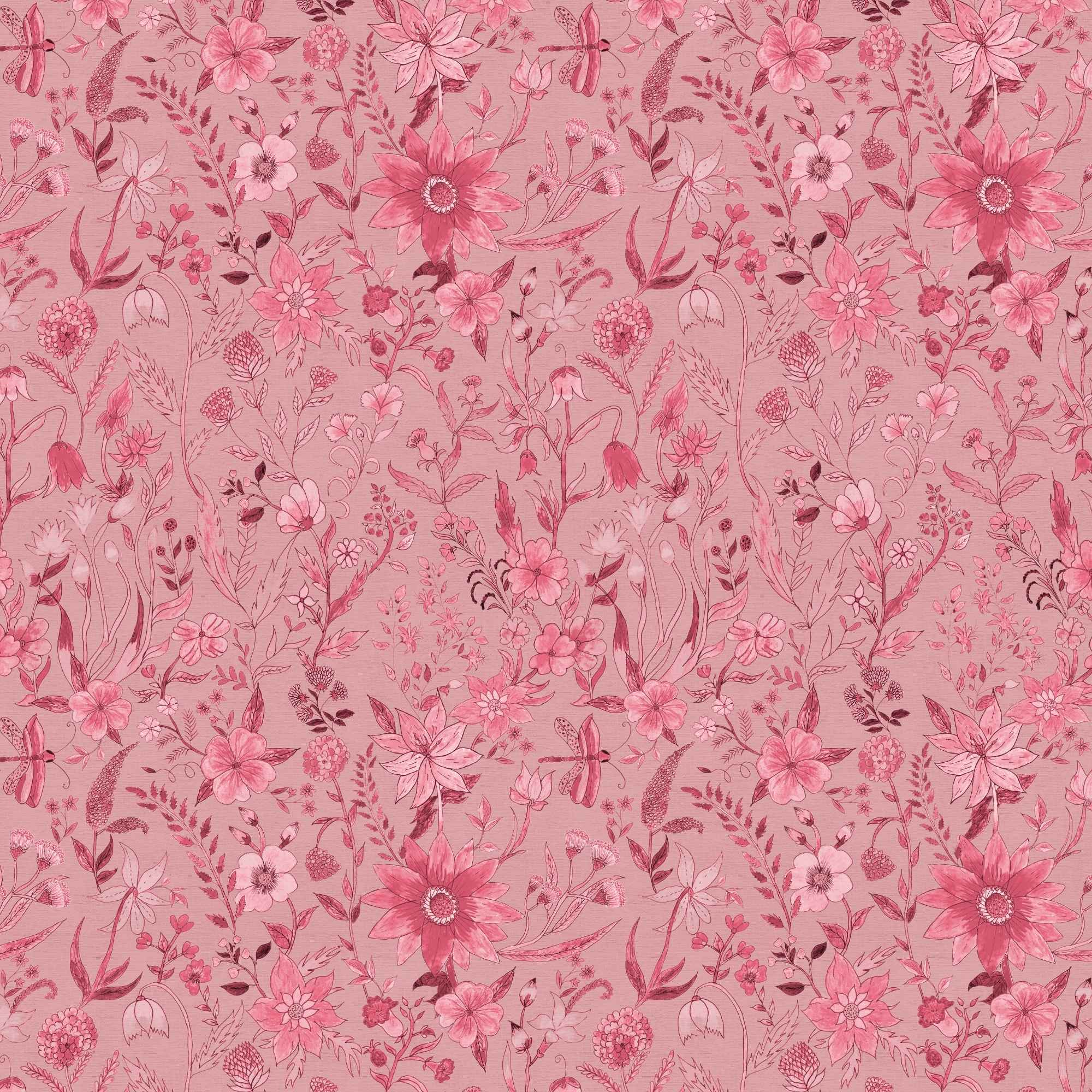 Wallpaper Indian Floral - Aimee