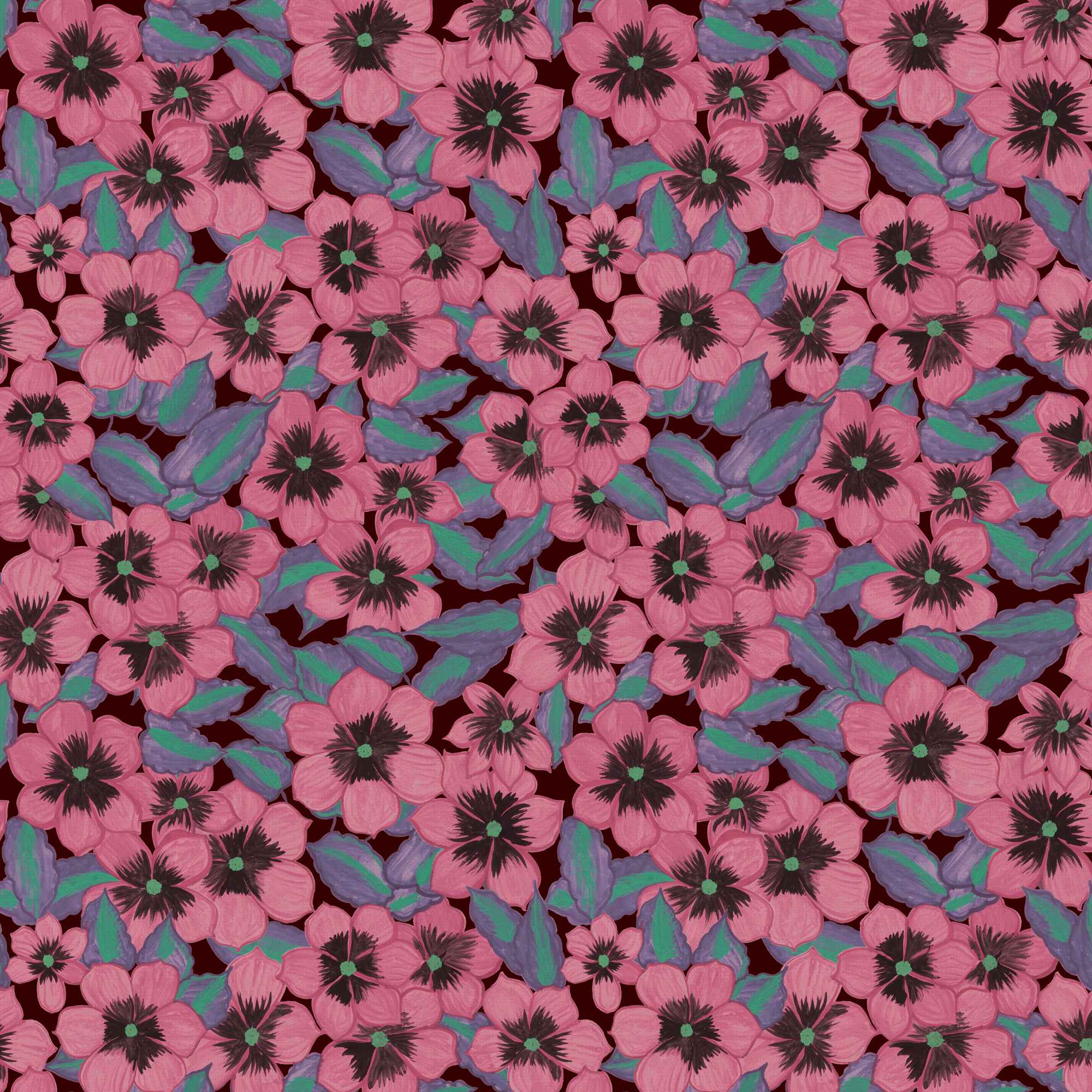 Wallpaper Indian Floral - Aimee Main image