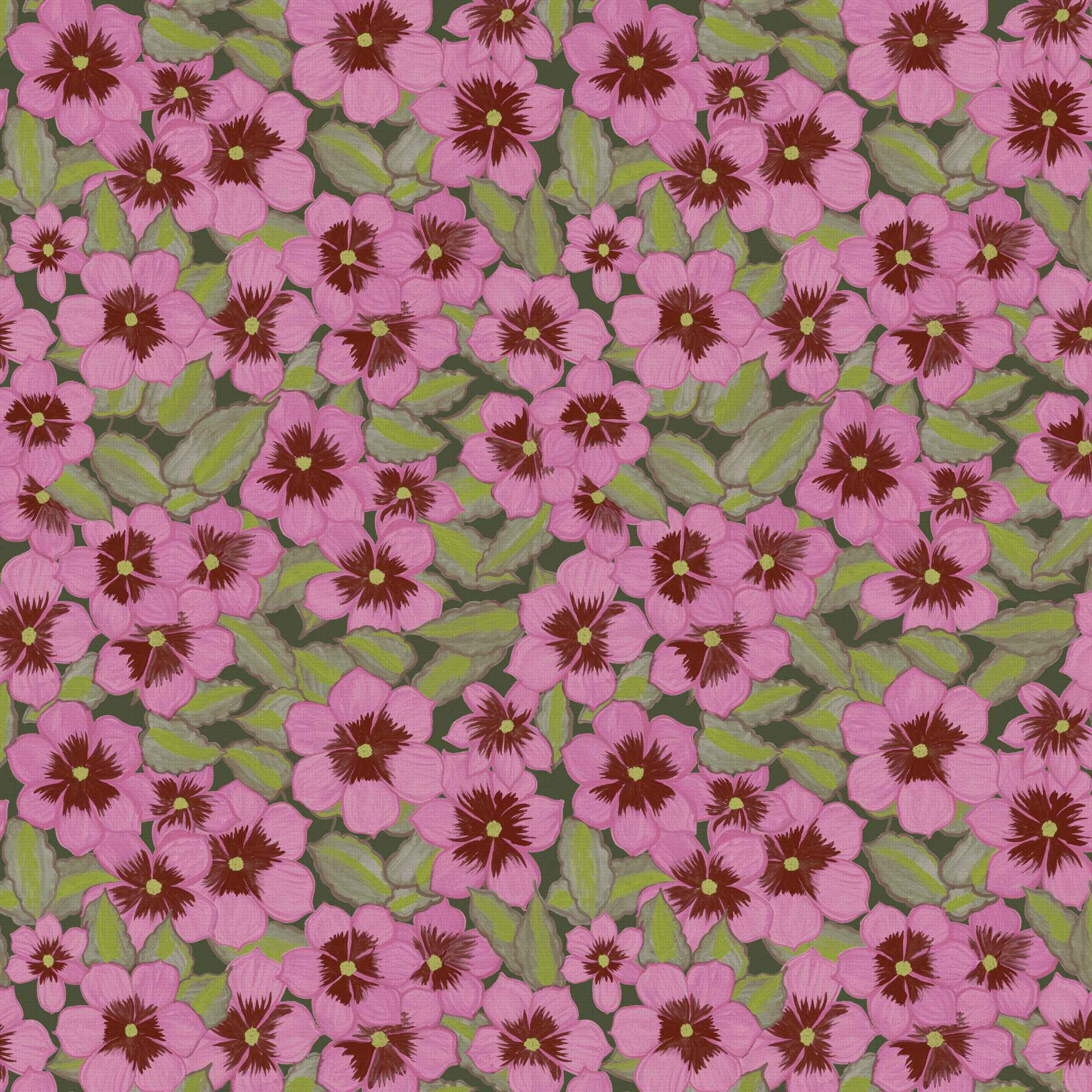 Wallpaper Indian Floral - Aimee