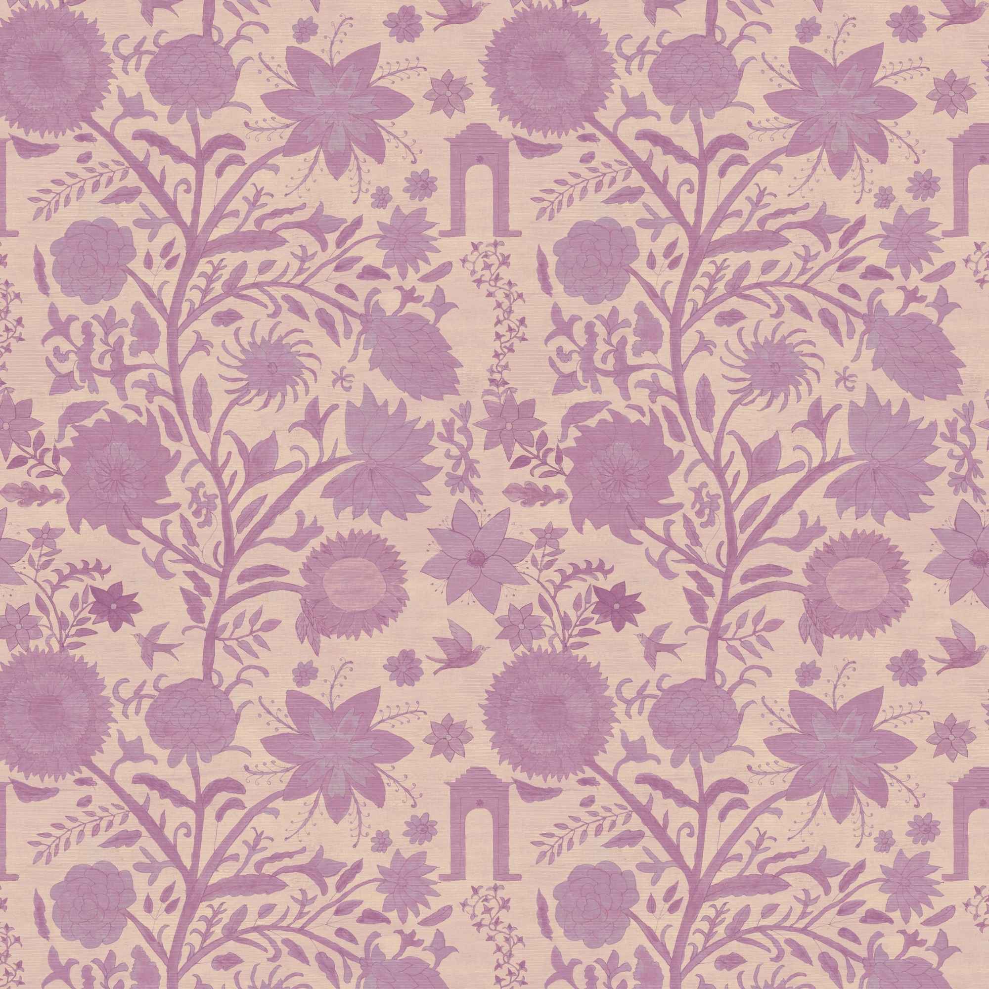 Wallpaper Indian Floral - Aimee