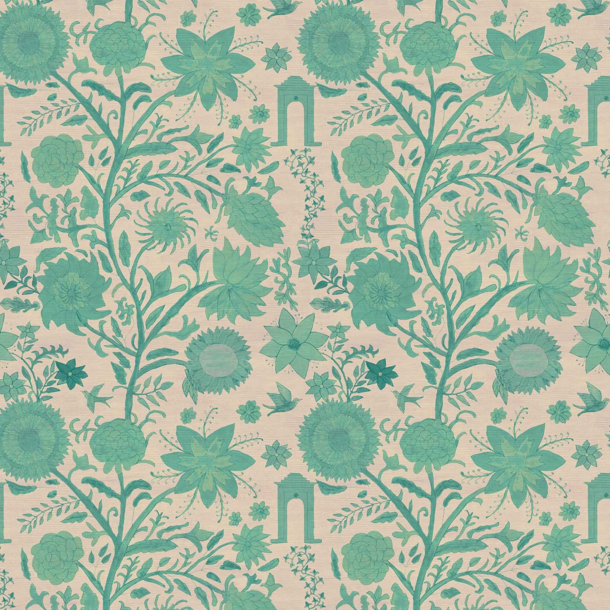 Wallpaper Indian Floral - Aimee Main image