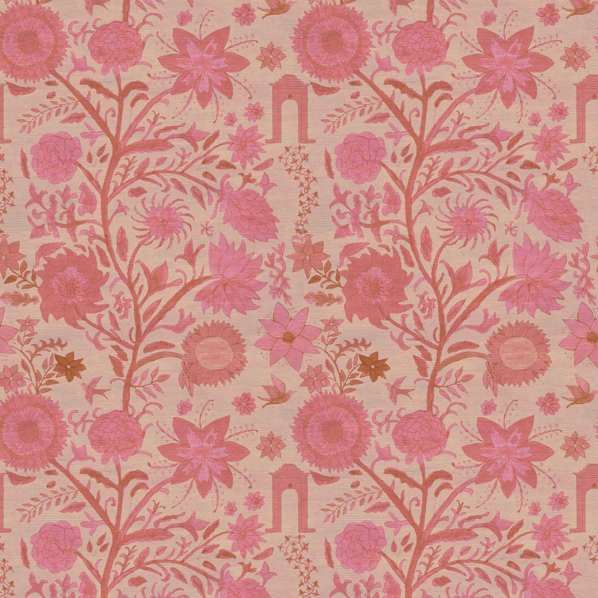 Wallpaper Indian Floral - Aimee
