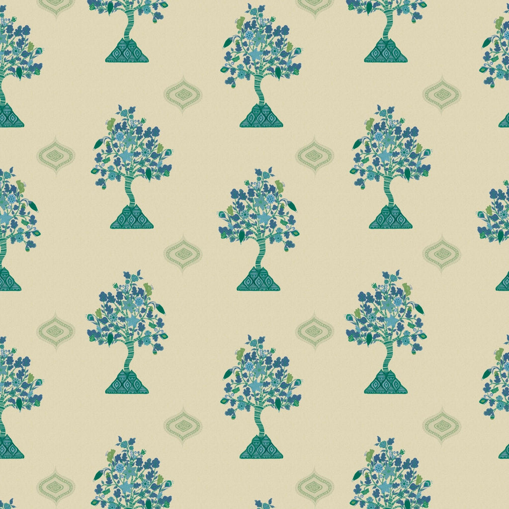 Wallpaper Indian Floral - Aimee