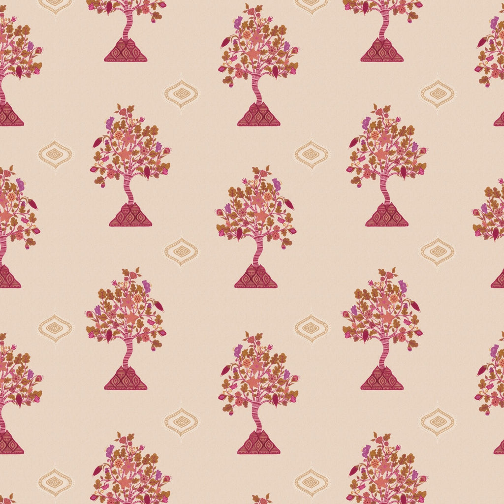 Wallpaper Indian Floral - Aimee