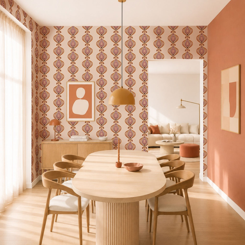 Wallpaper Indian Floral - Aimee