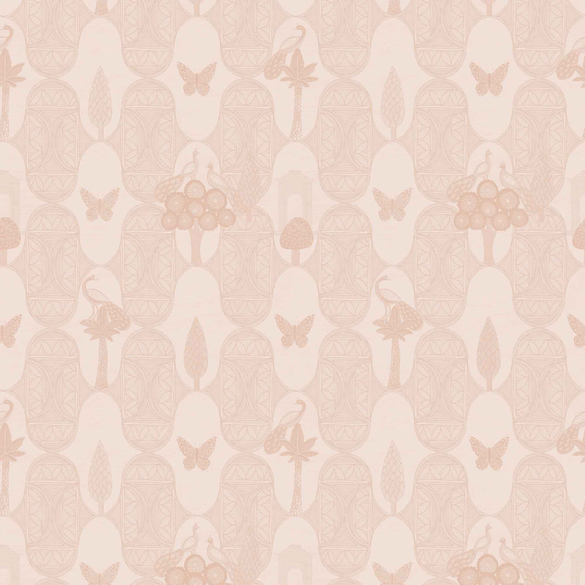 Wallpaper Indian Floral - Aimee