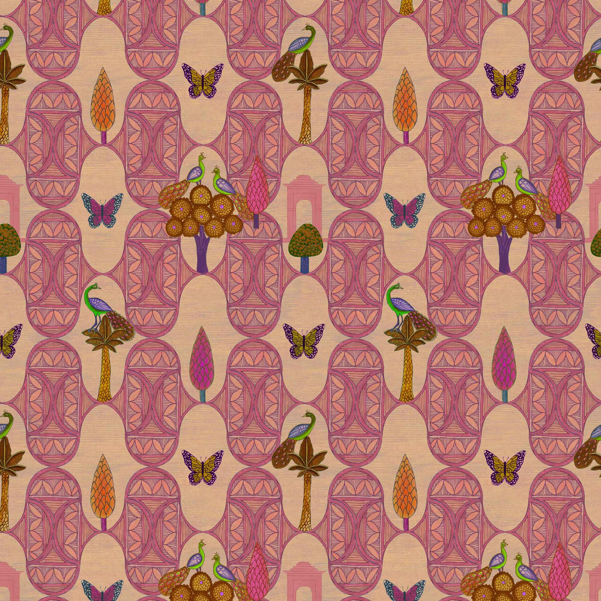 Wallpaper Indian Floral - Aimee Main image