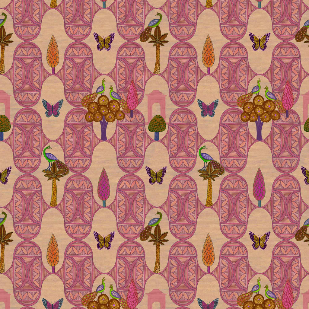 Wallpaper Indian Floral - Aimee