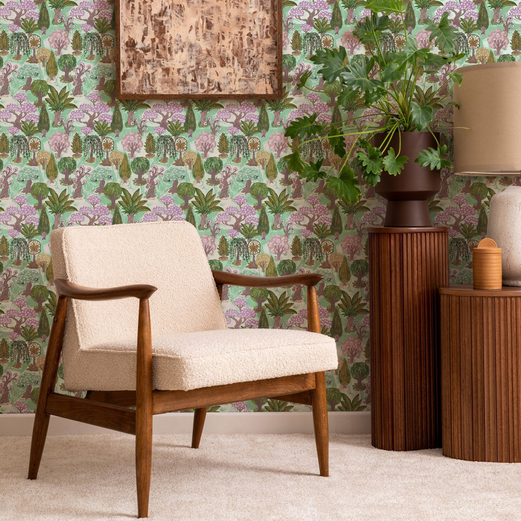 Wallpaper Indian Floral - Aimee